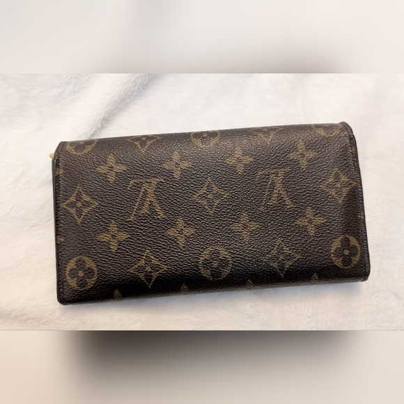 LOUIS VUITTON Monogram Sarah Long Wallet LV ( fair condition ) - Picture 5 of 12